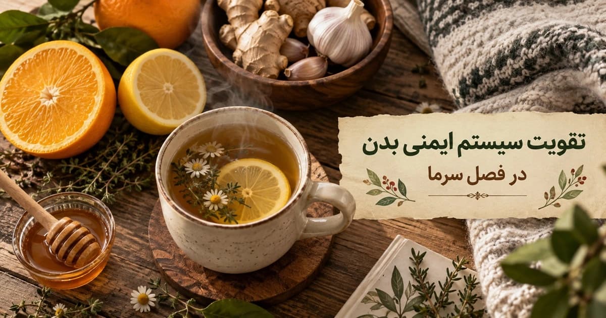 تقویت سیستم ایمنی بدن در فصل سرما + راهکار های پیشگیری از سرماخوردگی و آنفولانزا
